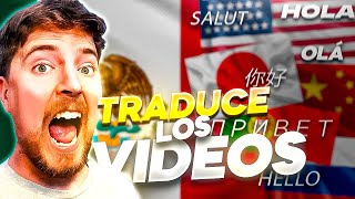 Como Traducir Videos de Ingles a Español con IA  RAPIDO y Facil [upl. by Gilligan]