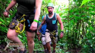 Arenal Canopy Adventure amp Tarzan Swing  Jacamar Tours [upl. by Bergman]