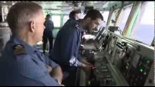 Sailing To The Rescue With RFA Diligence  Forces TV [upl. by Ahsinnek]