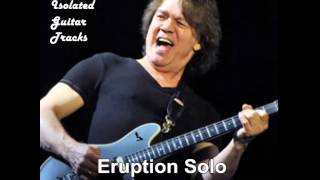 Van Halen Guitar Track quotEruption Soloquot [upl. by Zaneski]