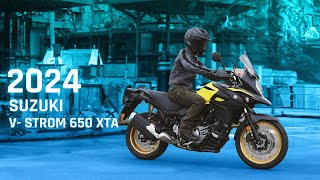 2024 Suzuki VStrom DL650 XTA  Price and Availability [upl. by Ellekim]