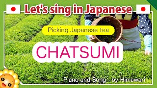 【Picking Japanese teaちゃつみChatsumi】Japanese folk songs in romaji byHimawari [upl. by Germin88]