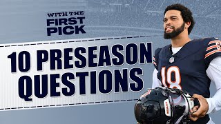 Rookie Reckoning  10 Questions We Want Answered This Preseason [upl. by Emerej33]