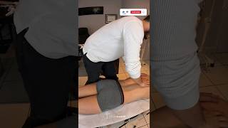 Ajustement vertébrale thoracique T10T11 chiropractor asmr massage craquement relax mobility [upl. by Luoar]