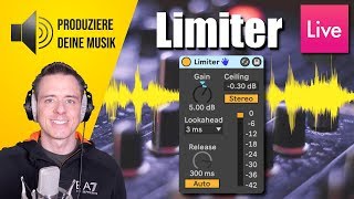 Wie du mit dem Ableton Live Limiter die Lautstärke erhöhst [upl. by Ellynn]