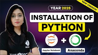 How to Download and Install Jupyter Notebook amp Anaconda Navigator  Latest Version [upl. by Pia]