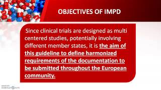 Investigation of medicinal products dossier IMPD [upl. by Shanie]