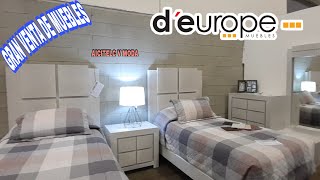 D EUROPE GRAN VENTA DE MUEBLES Y DECORACION PARA EL HOGAR A PRECIO DE FÁBRICA EN WORLD TRADE CENTER [upl. by Herold]