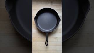 Cast Iron Seasoning  in 30 seconds castiron vintage care [upl. by Kendra]