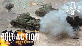 Tabletop CP Bolt Action Battle Report Outpost Snipe [upl. by Eniala]