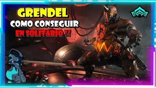 🕹️WARFRAME  Grendel   Hacer Misiones en SOLITARIO    FACIL y RAPIDO   warframe tenno [upl. by Mosier267]