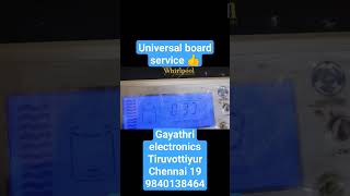 Whirlpool washing machine universal board fitting👍Gayathri electronics tiruvottiyurCH 199840138464 [upl. by Tamaru651]