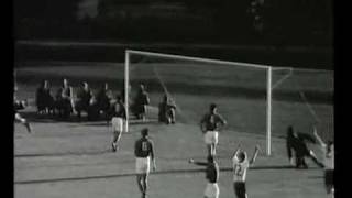 WEST GERMANY YUGOSLAVIA 14 FINAL WORLD CUP 1958 [upl. by Iruahs]