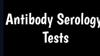 Antibody Serology Tests  Test For IgG amp IgM Ab Serological Tests  Ab Titer Test  Ab Serum Test [upl. by Assyl995]