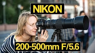 Nikkor 200500mm F56 VR unterwegs mit der Nikon D850 im Frankfurter Zoo deutsch [upl. by Shetrit673]