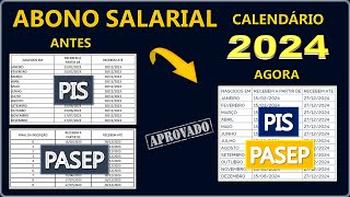 PIS PASEP Abono Salarial de 141200 em 2024 com NOVO CALENDÁRIO de PAGAMENTO  Como saber se tenho [upl. by Hylan962]