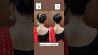 Which one you like hairstyle youtubeshorts vaishalitiwari hairstyle shortsfeed messyhair [upl. by Aissilem]