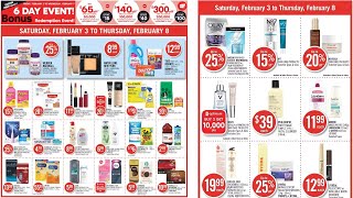 Shoppers Drug Mart Flyer Canada 🇨🇦  February 03  February 08 [upl. by Nuahsed]