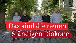 Weihe zum Ständigen Diakon 2024 im Erzbistum Paderborn Das sind die neuen Diakone [upl. by Eibrab]