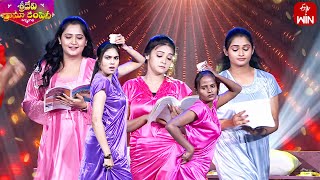 Nighty Theme Dance Performance  Sridevi Drama Company  7th January 2024  ETV [upl. by Kyred984]