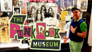 Tour Of NEW Punk Rock Museum w WARREN FITZGERALD of VANDALS  LAS VEGAS [upl. by Whitford]