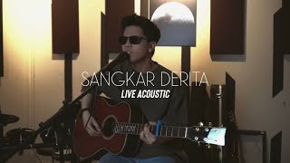 HAQIEM RUSLI  Sangkar Derita live acoustic 🌑 STUDIO BULAN KARISMA [upl. by Eemla]