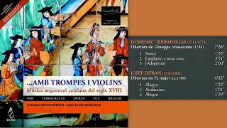 Catalan Orchestral Music of the 18th Century by Domenec Terradellas and Josep Duran [upl. by Irrac]