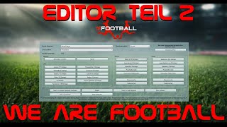 WeAreFootball Editor Teil 2  VereinWappenTrickosSpieler [upl. by Claudine]