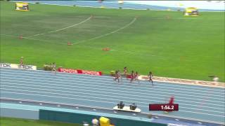 Moscow 2013  800m Women  Final [upl. by Anayd]