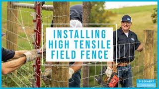 Installing High Tensile Field Fence  Dos and Donts to Proper Fence Installation [upl. by Nadia]