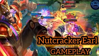 Tried Gatotkaca Starlight skin Nutcracker Earl  MLBB  Moba Legends [upl. by Feodora]