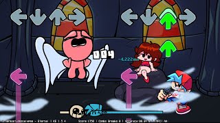 FNF Vs Isaac Version 2  Innermost Apocalypse Eternal 2 Misses Clear  FNF MODs [upl. by Niggem426]