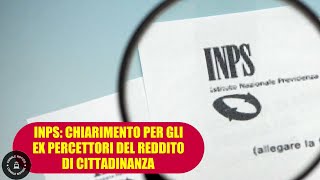 INPS chiarisce Per gli ex del Reddito di cittadinanza da marzo richieste per lAssegno unico [upl. by Spears635]