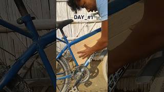 Making electric cycle at home experiment viralvideo Advancbabu [upl. by Auos427]