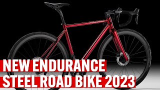 New ENDURANCE STEEL ROAD BIKE 2023 Officina Battaglin GRAND TOUR [upl. by Nosdrahcir]