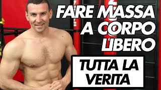 FARE MASSA A CORPO LIBERO TUTTA LA VERITÀ [upl. by Onairpic699]