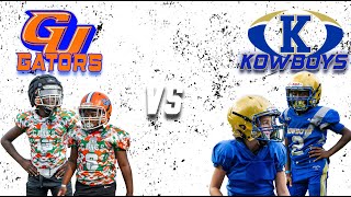 Gu Gators vs Osceola Kowboys 9u  We Got Rec 2 Preseason Showcase [upl. by Ruomyes]