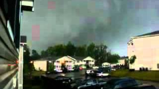 Inside the Fultondale Tornado  April 27 2011 [upl. by Ammadis]