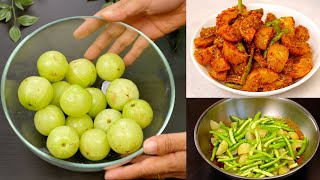 झटपट आँवला का अचार बिना धूप के ऐसे बनाये  Amla ka Achar  Amla Recipe  Gooseberry  KabitasKitchen [upl. by Aieken]