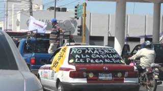 PRD y FAS se manifiestan en Pemex [upl. by Anahsohs804]