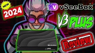 vSeeBox V3 PLUS SUPER DVR LOADED ANDROID BOX Review Best Streaming Box of 2024 [upl. by Harbard]