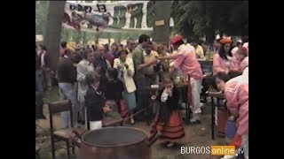 Fiestas Burgos 1982 Curpillos y peñas en El Parral  BurgosOnlineTV [upl. by Kilbride]