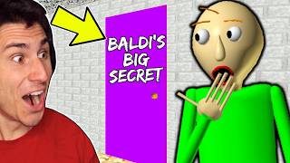 I Found Baldis Basics BIGGEST SECRET [upl. by Yennek360]