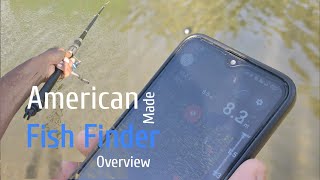 American Made Premium Fish Finder Overview  Being Kharvi [upl. by Celestyna]