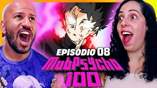 A PORRADA COMEU MOB VS KOYAMA MOB PSYCHO 100 EP 08 REACT E ANÁLISE [upl. by Khan]