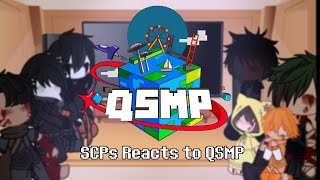 SCPs reacts to QSMP 🌎  Gacha Club  SCP Gacha  Reaction Video  Short Video [upl. by Schlenger]