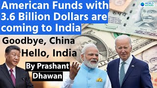 USA to pull out fund from China and invest 36 Billion Dollars in India  By Prashant Dhawan [upl. by Yorel]