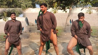 Kushti Langot Kesy Bandha Jata Hai  How To Tie A Langot  Langot Bandhne Ka Treeqa [upl. by Armil]