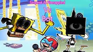 Serpent amp Pineappled Vs Bot Vs Spong [upl. by Ybbob]