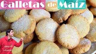 GALLETAS de MAÍZ MUY FÁCILES 😍😋 Receta rápida paso a paso Receta  404 [upl. by Rankin]